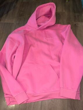 Comfort Pink Women's Hooded Sweatshirt
